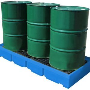 Bacia retenção para bidoes